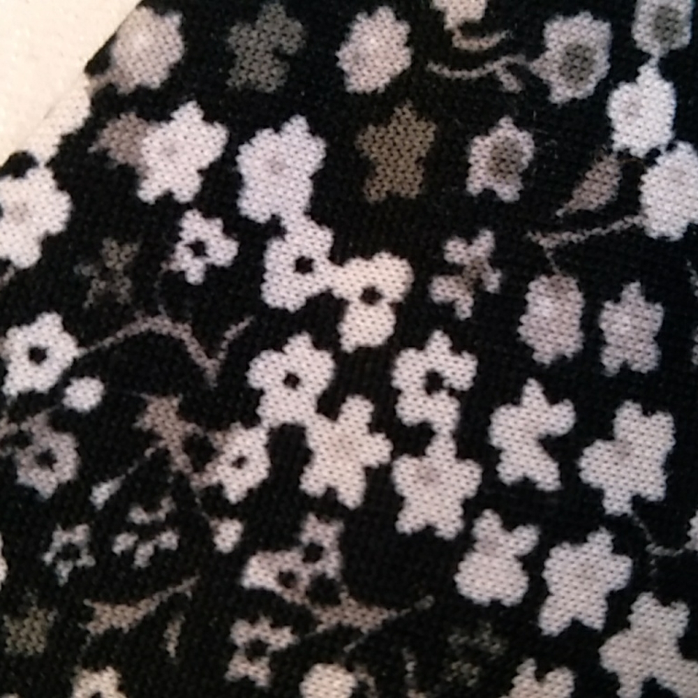 BeBop black floral dress size M - Picture 10 of 11